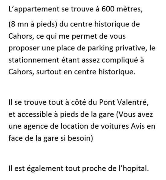 Apartamento Lot Of Bed Cahors Exterior foto
